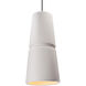 Radiance 1 Light 8 inch Antique Brass Pendant Ceiling Light
