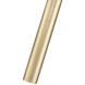 Forest LED 4.75 inch Modern Gold Pendant Ceiling Light