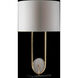 Mariner Luxury 31.89 inch 9 watt Polished Brass Table Lamp Portable Light