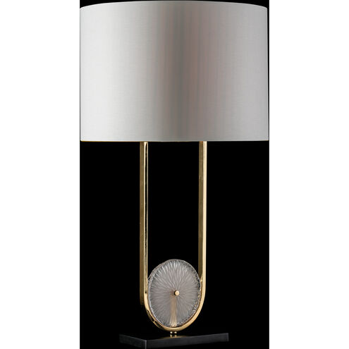 Mariner Luxury 31.89 inch 9 watt Polished Brass Table Lamp Portable Light
