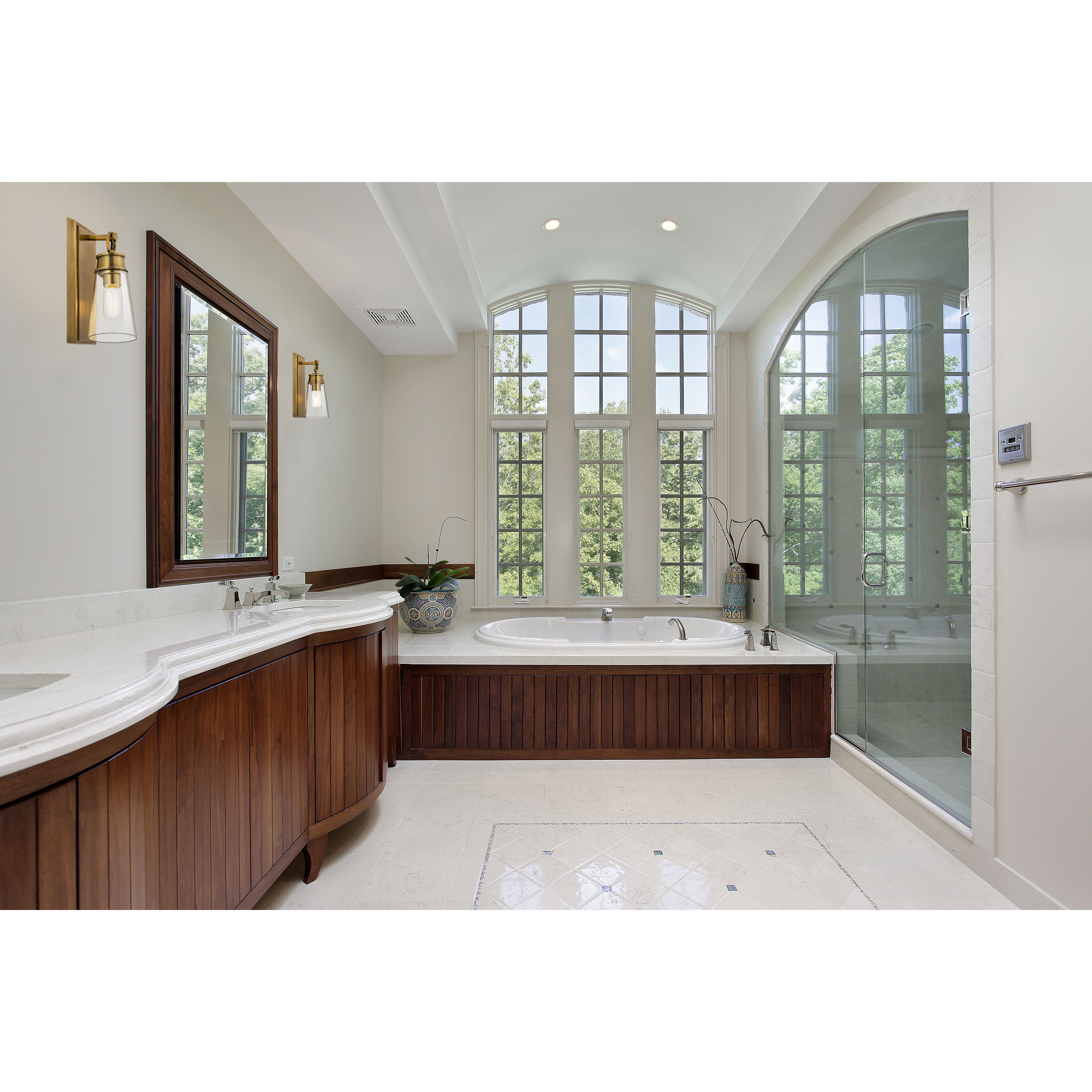 Wentworth 1 Light 4.5 inch Rubbed Brass Wall Sconce Wall Light