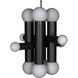 Amadeus 12 Light 36 inch Matte Black Chandelier Ceiling Light