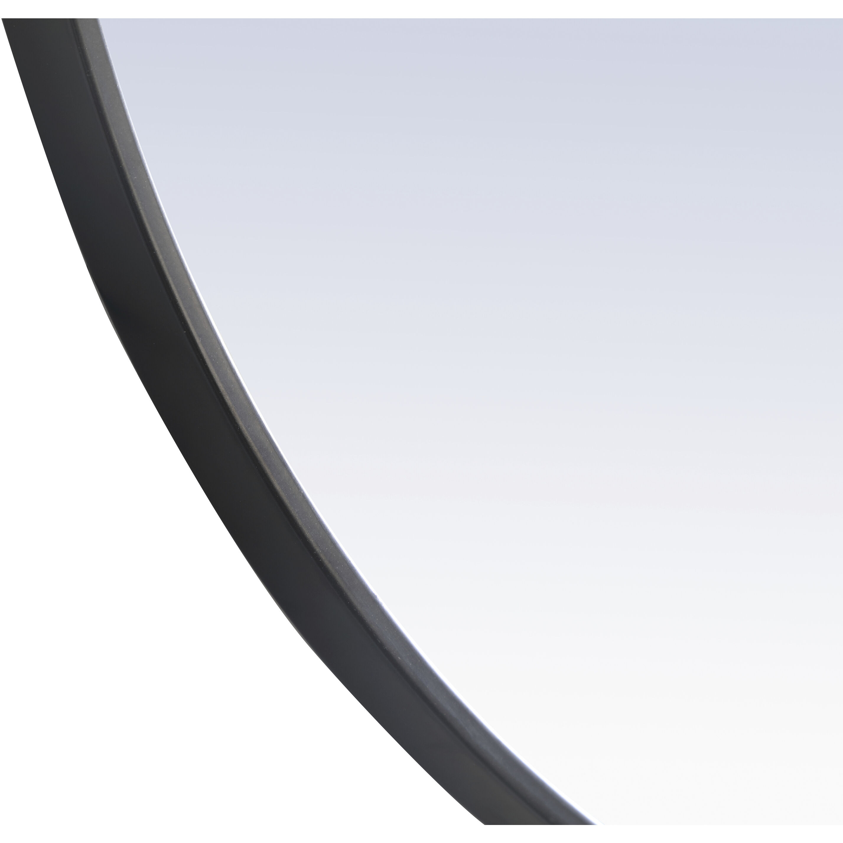 Eternity 28 X 28 inch Black Wall Mirror