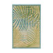Portera 90 X 60 inch Sky Blue/Dark Green/Aqua/Khaki Indoor Area Rug in 5 x 7.6, Polypropylene