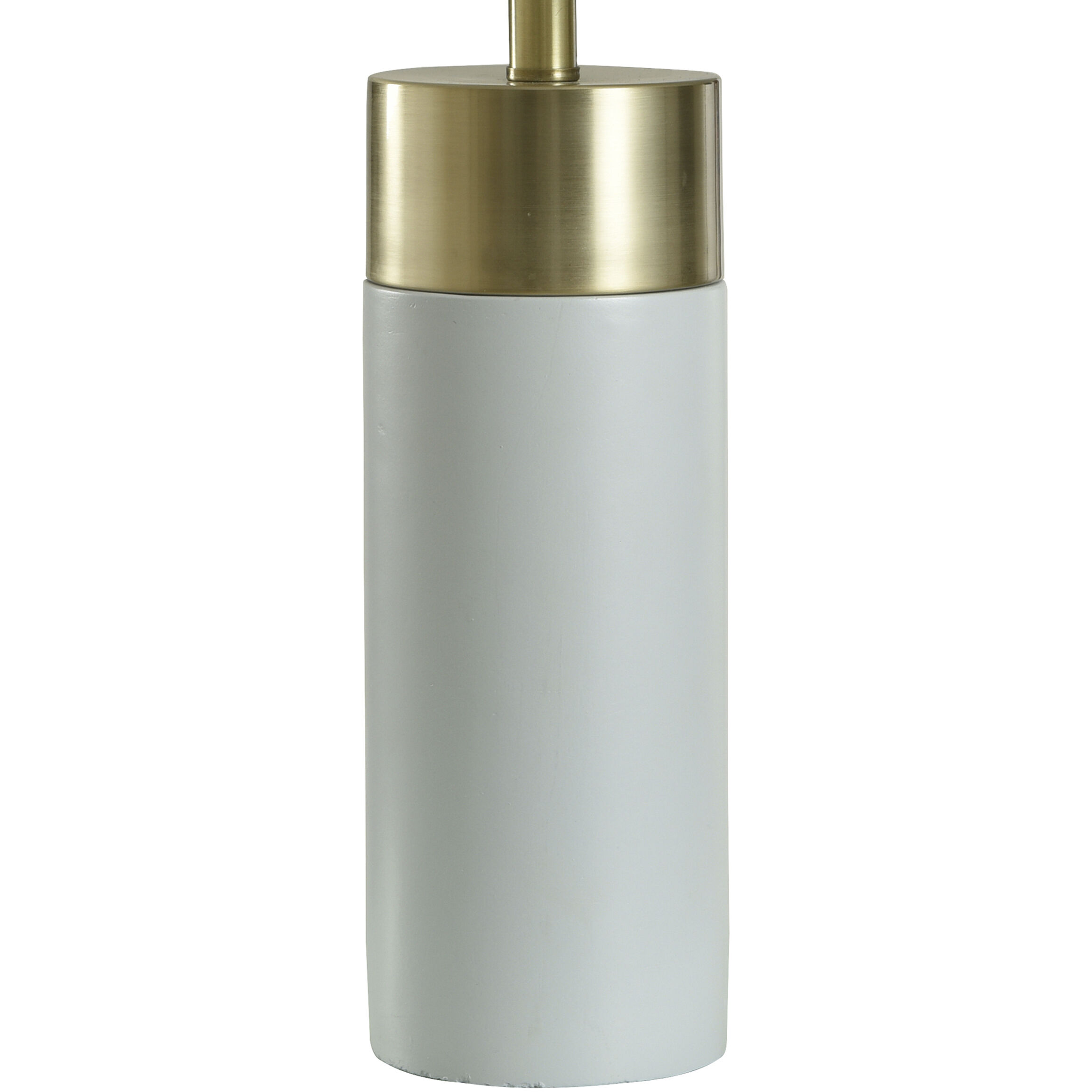 Brussels Table Lamp Soft Brass Natural Concrete