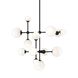 Sabon LED 29 inch Satin Black Pendant Ceiling Light