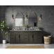 Alden 84 X 35 inch Mocha Brown Bathroom Vanity Cabinet
