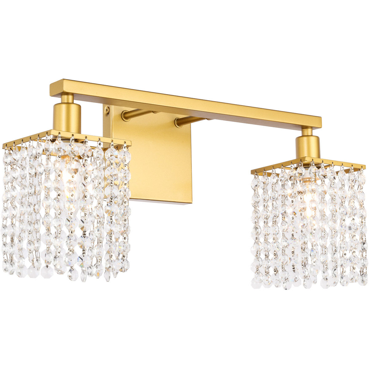 Phineas 2 Light 18 inch Brass Wall sconce Wall Light