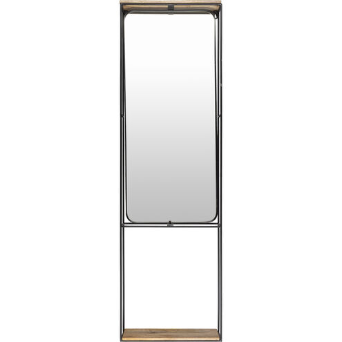 Bronx 56.6 X 17 inch Light Grey Mirror, Full Length/Oversized