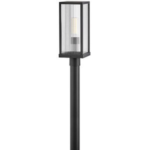 Torrent 1 Light 19 inch Black Outdoor Post Mount Lantern