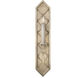Cienfuegos Wall Sconce Wall Light in Gold, No Shade
