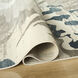 Betsi 36 X 24 inch Blue Rug in 2 x 3