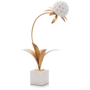 Porcelain Hydrangea 17.5 X 11 inch Sculpture