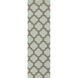 Frontier 96 X 30 inch Mint, Charcoal Rug