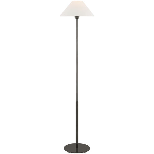 J. Randall Powers Hackney 52.25 inch 40.00 watt Bronze Floor Lamp Portable Light in Linen