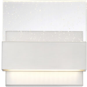 Ellusion LED 7 inch Polished Nickel ADA Wall Sconce Wall Light, Medium