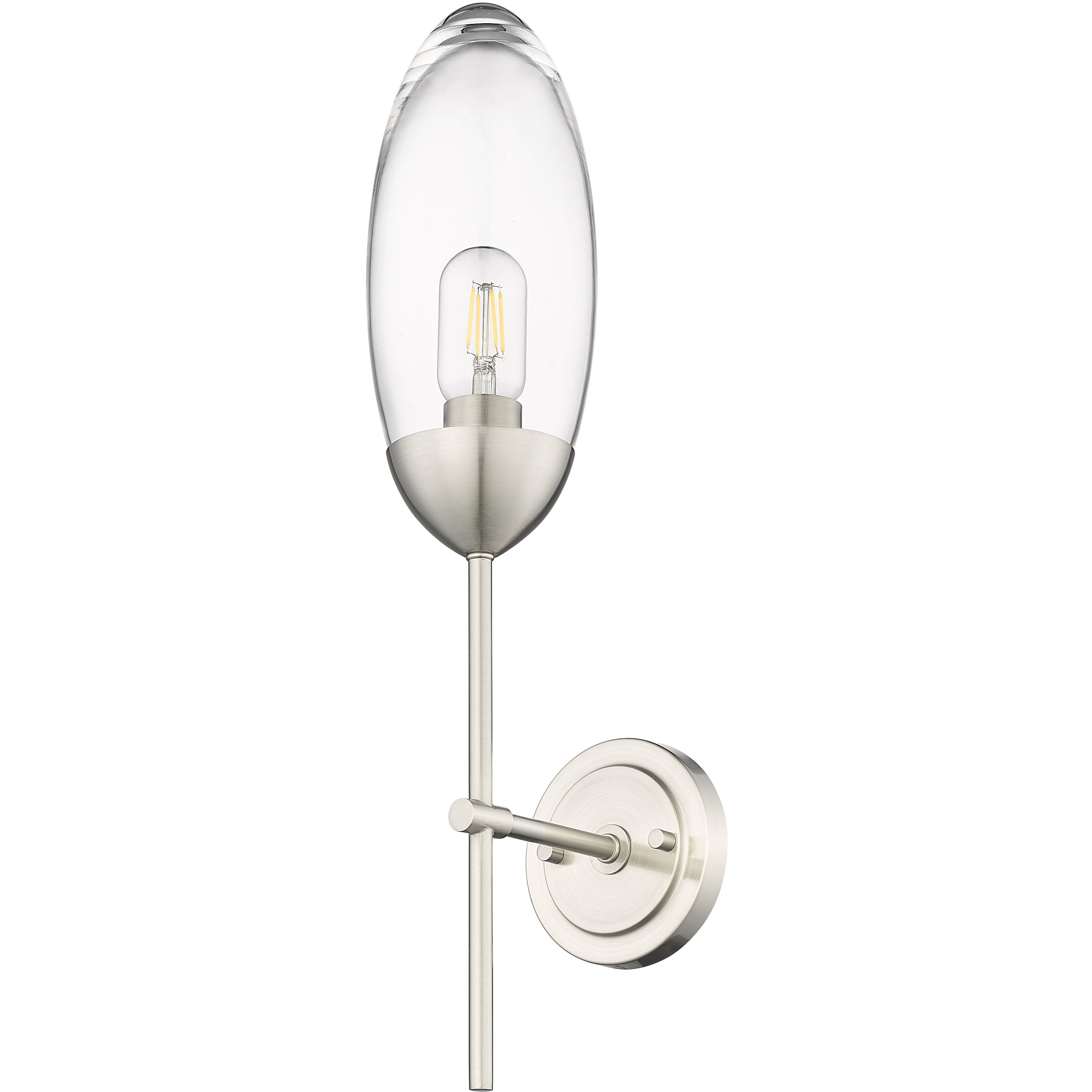 Arden 1 Light 4.5 inch Brushed Nickel Wall Sconce Wall Light