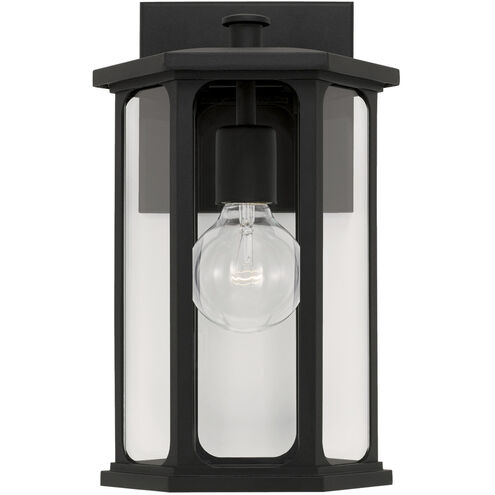 Walton 1 Light 13 inch Black Outdoor Wall Lantern