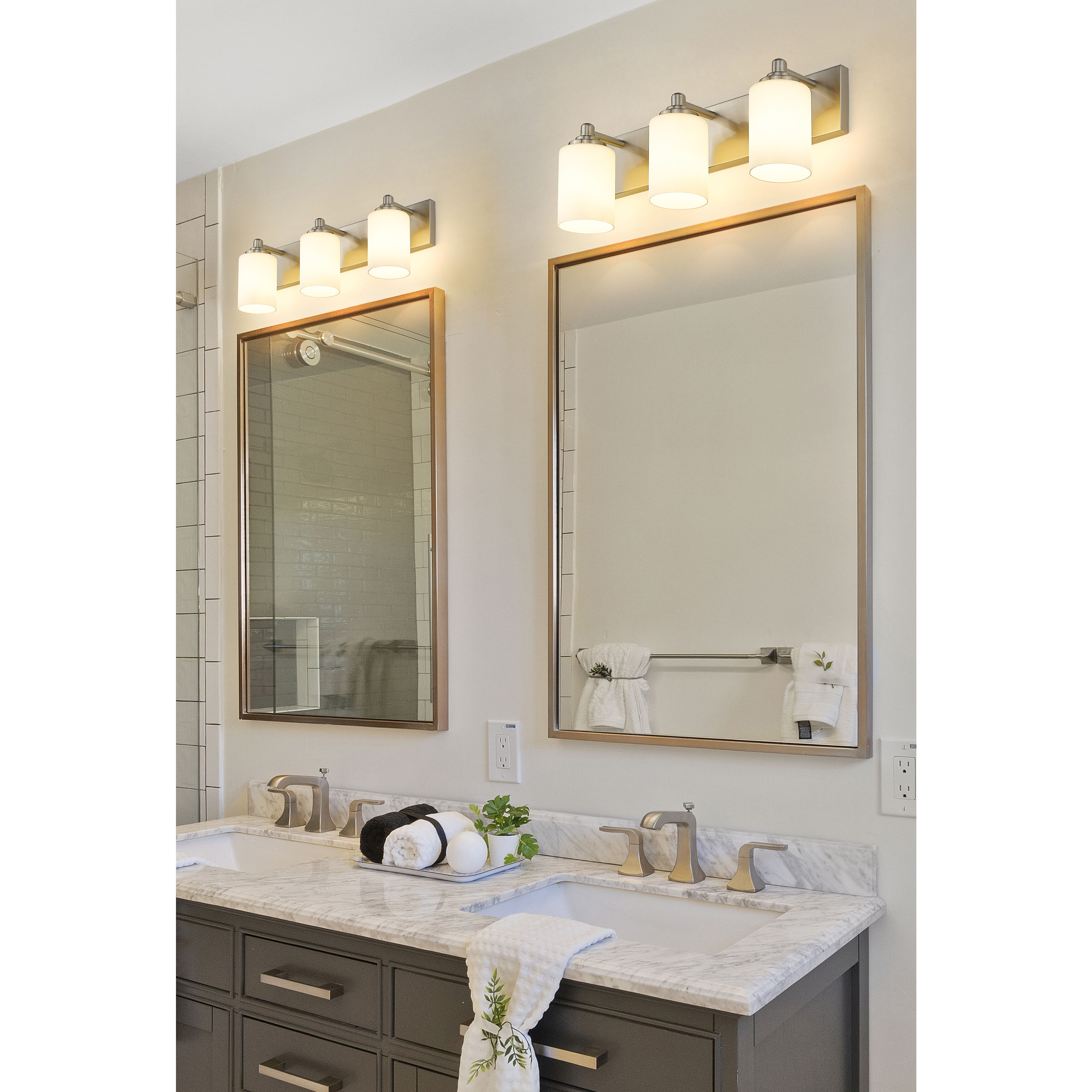Z Lite 485 3V BN Soledad 3 Light 23 inch Brushed Nickel Vanity