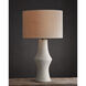 Concerto 32 inch 150 watt Off-White Crackle Table Lamp Portable Light