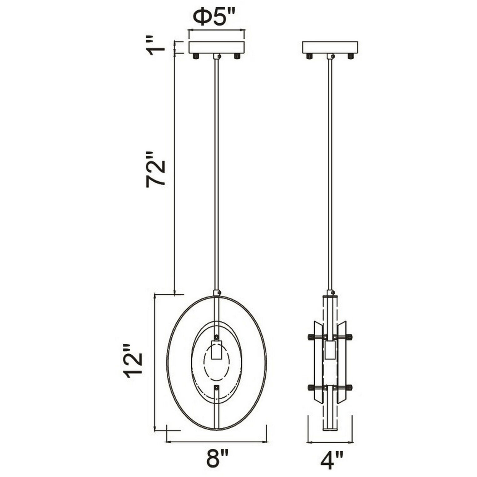 Iris 1 Light 4 inch Brass Down Mini Pendant Ceiling Light