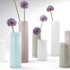 Gwendolyn 16 X 4 inch Vases in Pink Salt Glass, Set of 3