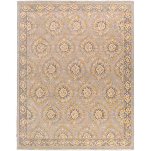 Jade 120 X 96 inch Neutral and Brown Area Rug, Wool