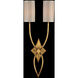 Allegretto Wall Sconce Wall Light in Gold