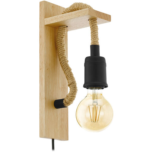 Rampside 1 Light 3.15 inch Black Wall Sconce Wall Light