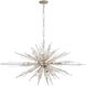 Orbital Linear Pendant Ceiling Light in Gold Dust, 20