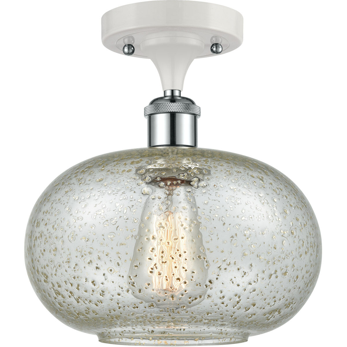 Ballston Gorham 1 Light 9.50 inch Semi-Flush Mount