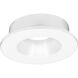 Micro White Downlight Trim, Round