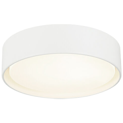 Ezra LED 12.63 inch White Flush Mount Ceiling Light