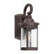 Signature 1 Light 14 inch Antique Bronze Outdoor Wall Light