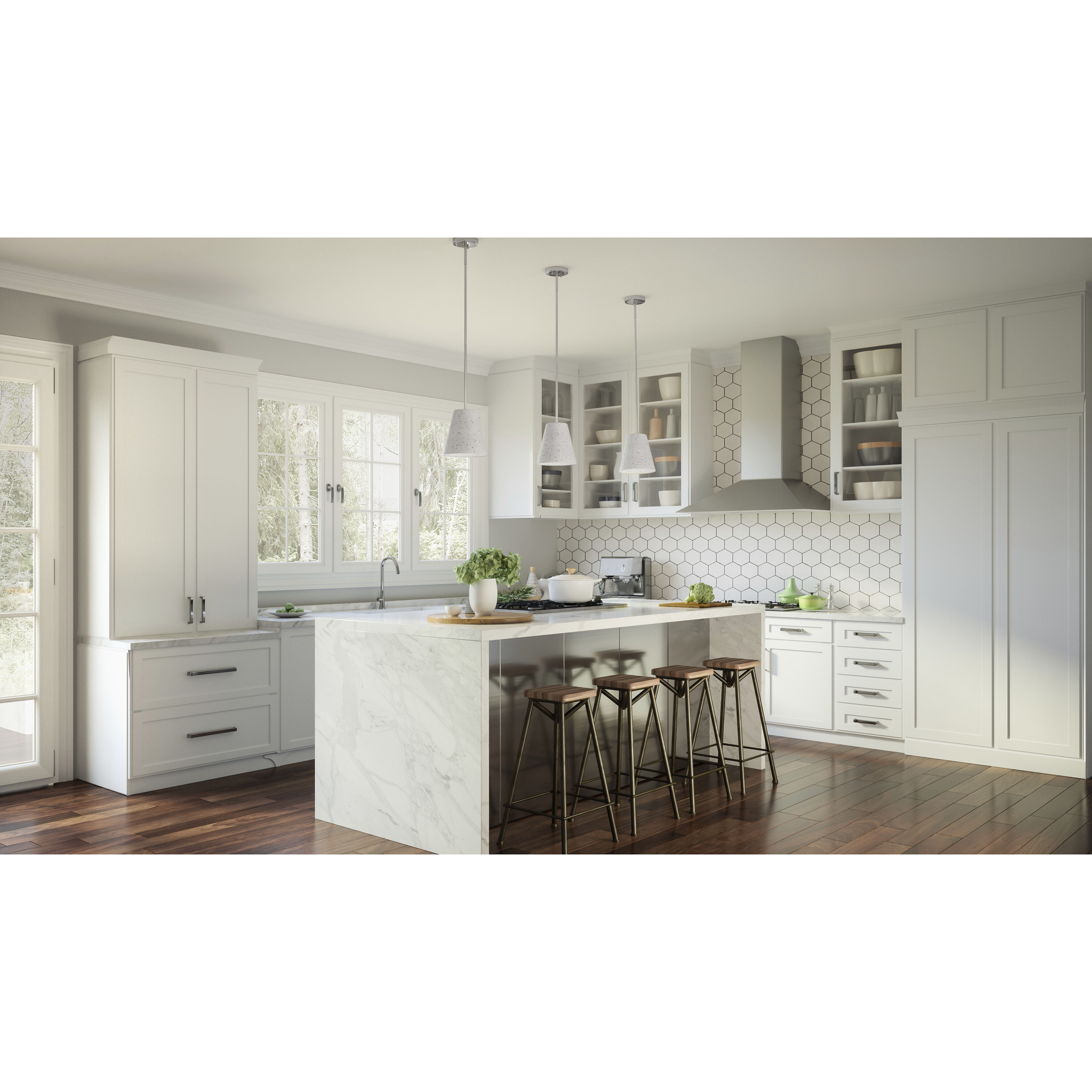 Hazel 1 Light 8 inch Brushed Nickel Mini Pendant Ceiling Light, Small