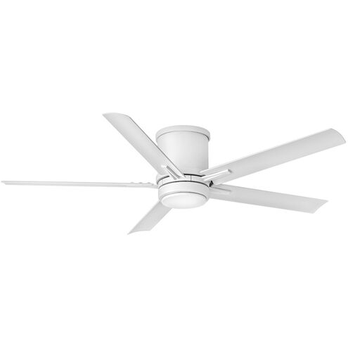 Vail Flush 52 inch Matte White Fan