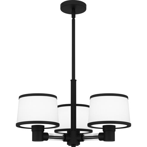 Kylen 3 Light 22 inch Matte Black Pendant Ceiling Light
