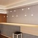Suspenders LED 48 inch Satin White and Clear Chandelier Ceiling Light
