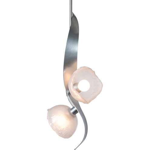 Mika 2 Light 9.7 inch Sterling Pendant Ceiling Light