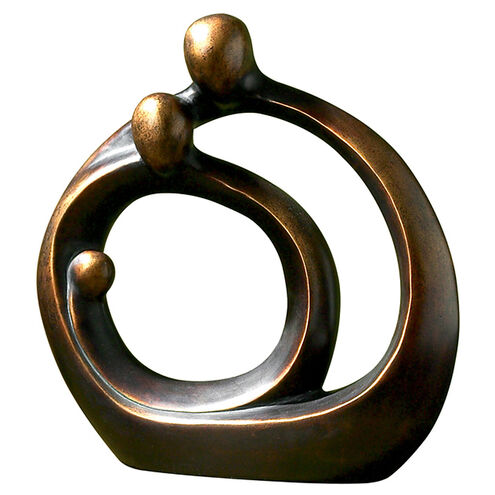 Family Circles 14 X 13 inch Sculpture