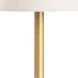 Underwood 24.5 inch 40.00 watt Gold Buffet Lamp Portable Light