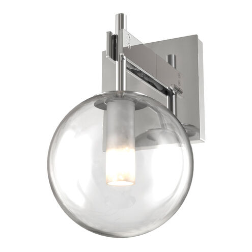 Courcelette 1 Light 6 inch Chrome Sconce Wall Light