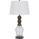 Harlan 32.5 inch 100.00 watt Dark Oak and Iron Grey Table Lamp Portable Light