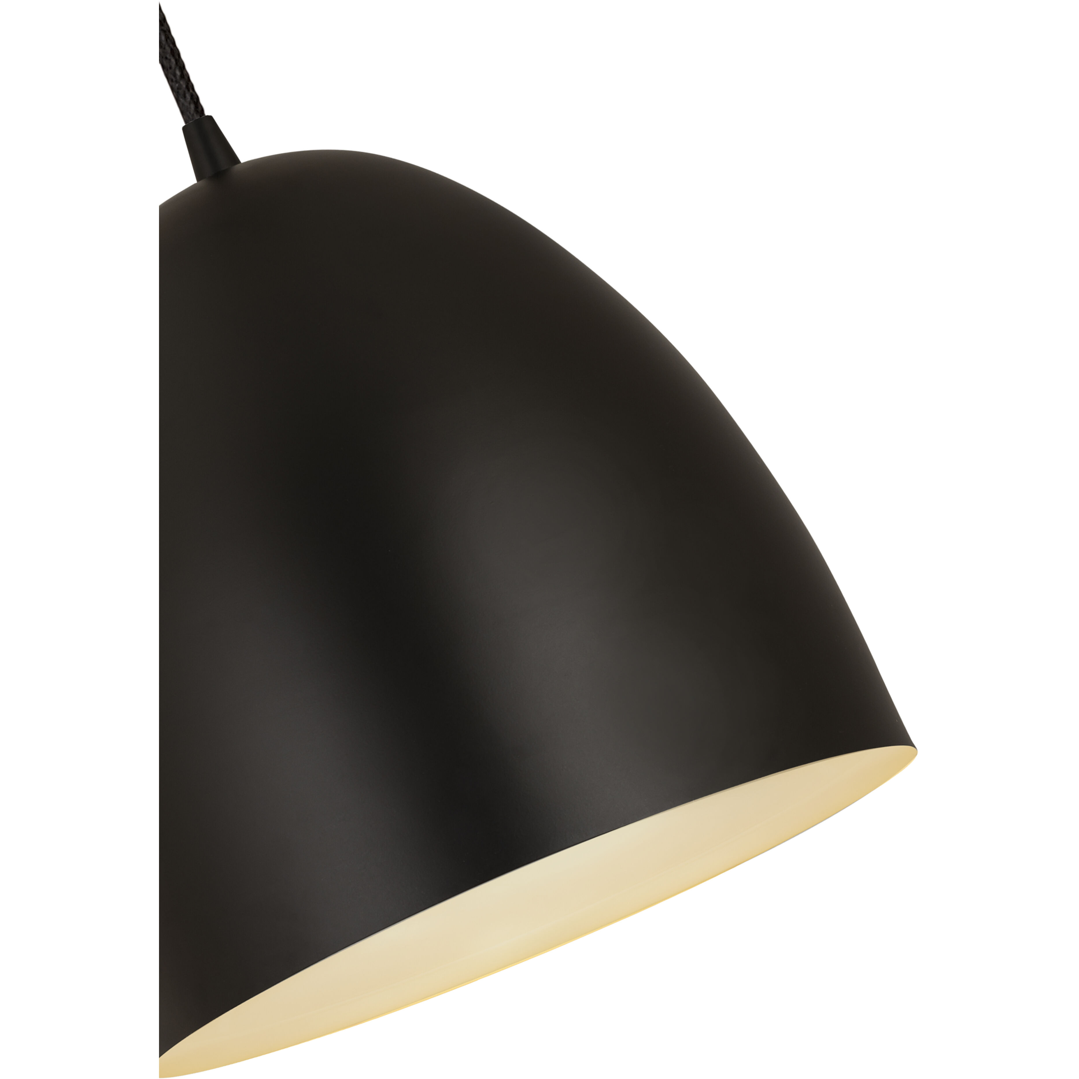Z-Studio 1 Light 9.5 inch Satin Black Pendant Ceiling Light in Matte Black