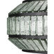 Centurion 6 Light 28.75 inch Satin Black Chandelier Ceiling Light