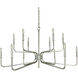 Heidleberg 12 Light 46 inch Satin Pewter Dining Chandelier Ceiling Light