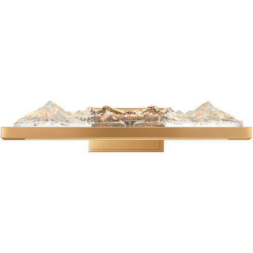Himalayas LED 26 inch Brass Vanity Light Wall Light
