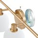 Valentina 4 Light 30 inch Champagne Gold Vanity Light Wall Light