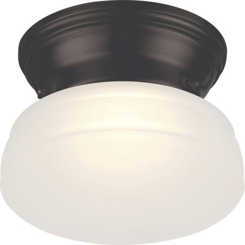 Bogie LED 6 inch Mahogany Bronze Flush Mount Ceiling Light