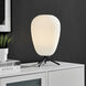 Moon 16.25 inch 5.00 watt Black Table Lamp Portable Light
